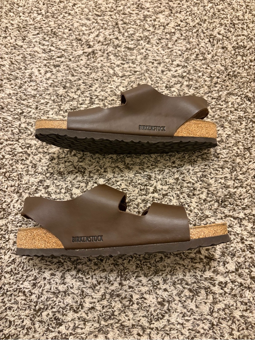 Birkenstock Brown Milano Double Strap Sandal - Picture 10 of 11